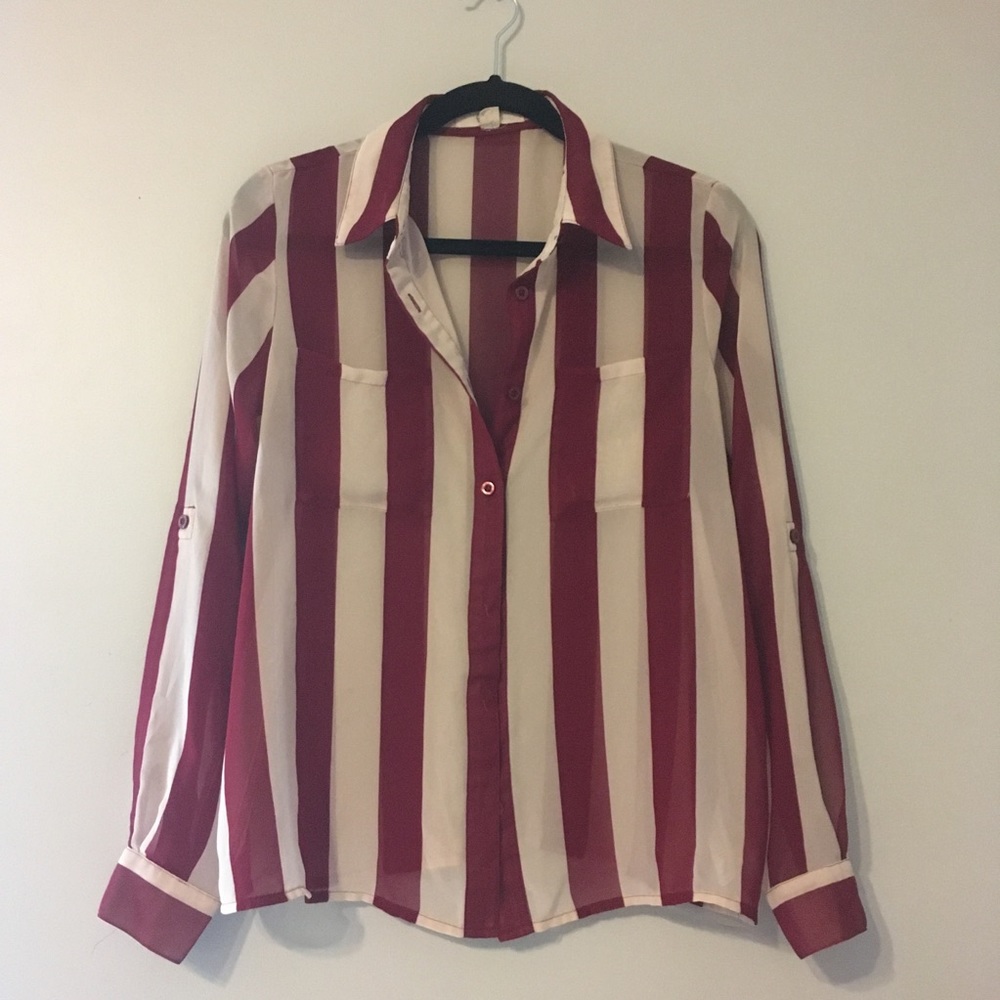 Sheer blouse